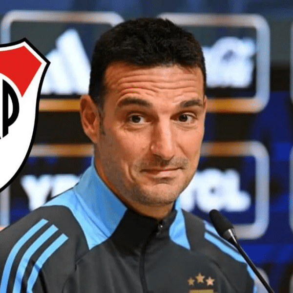 Scaloni siempre tiene en cuenta a los jugadores de River