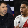 Coudet habló por primera vez sobre Quintero
