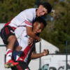 Spiff anotó el gol de River contra San Lorenzo.