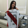Lali Esposito es fánatica de River.