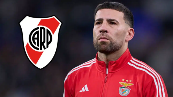 Otamendi firmó en River hasta diciembre de 2027