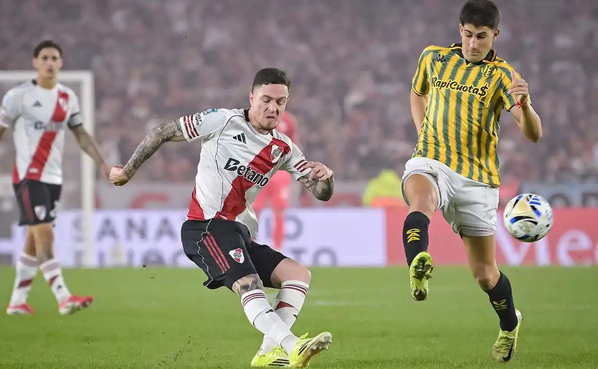 River ya le ganó a Aldosivi por el campeonato