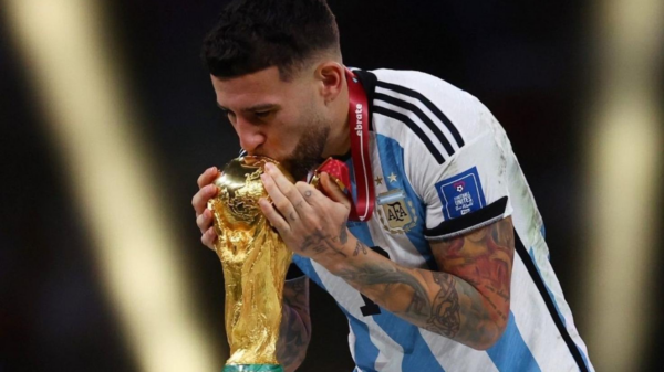 Otamendi fue titular en Qatar 2022.