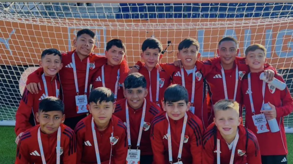 La categoría sub 12 viene de jugar el Mundialito en España