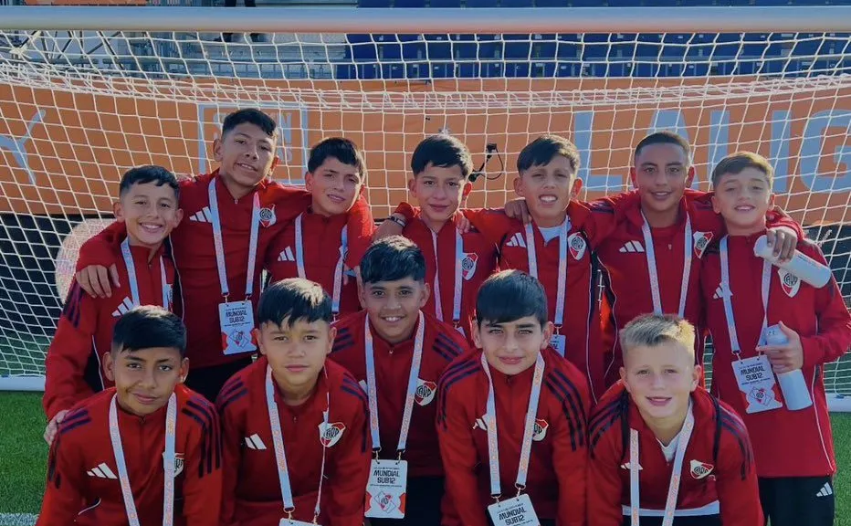 La categoría sub 12 viene de jugar el Mundialito en España