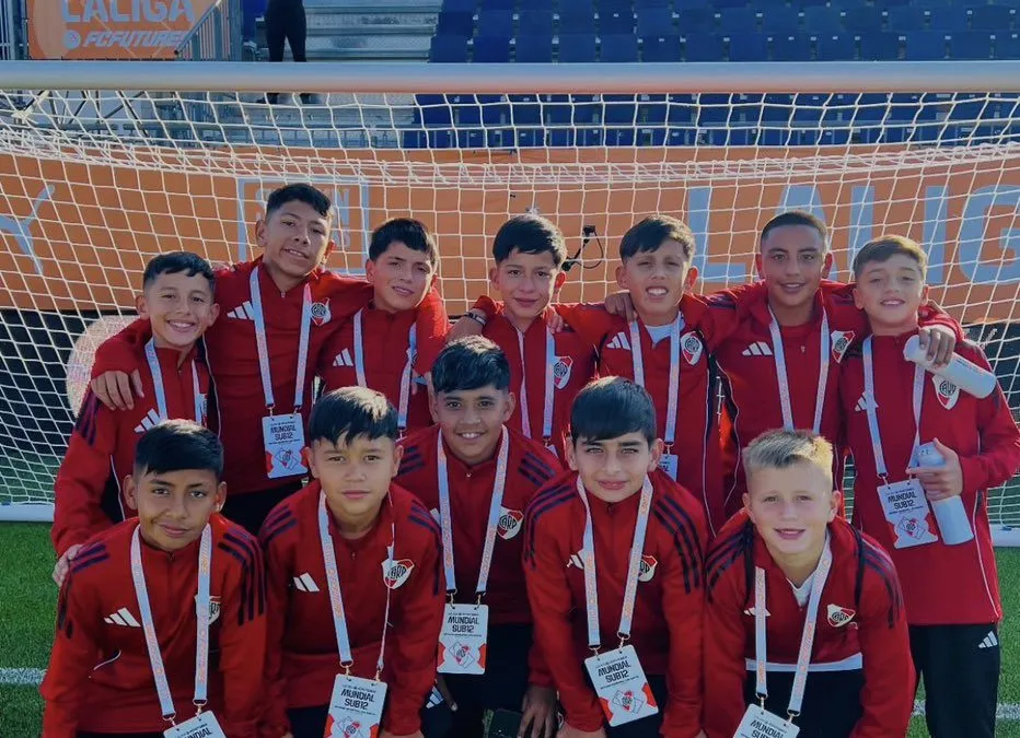 La categoría sub 12 viene de jugar el Mundialito en España