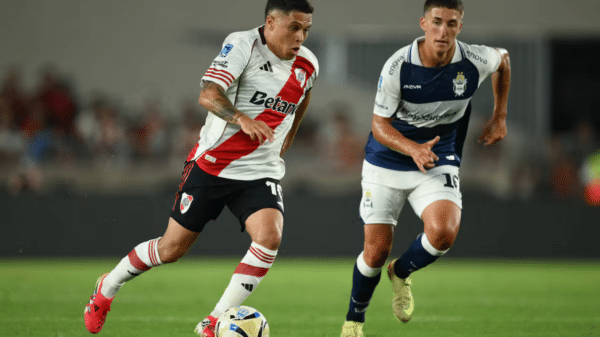 Quintero fue la figura en el último duelo ante Gimnasia.