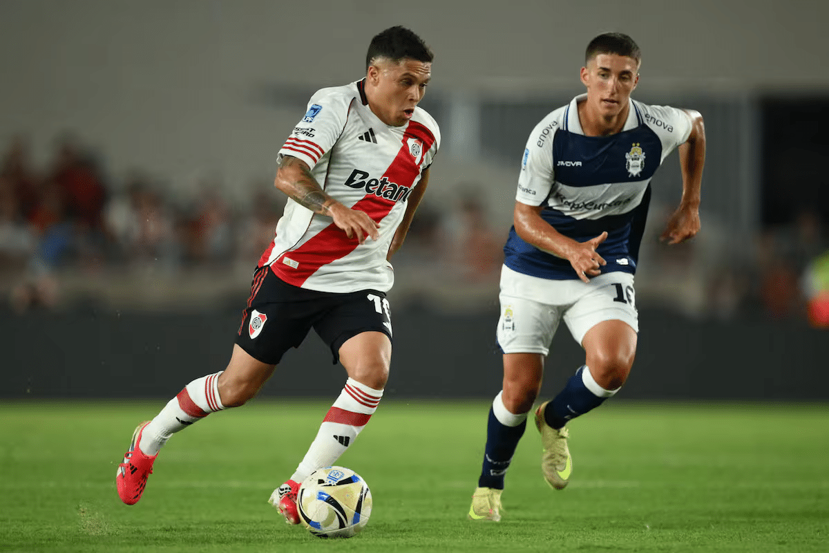 Quintero fue la figura en el último duelo ante Gimnasia.