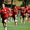 El plantel de primera dejará de entrenar en Ezeiza.
