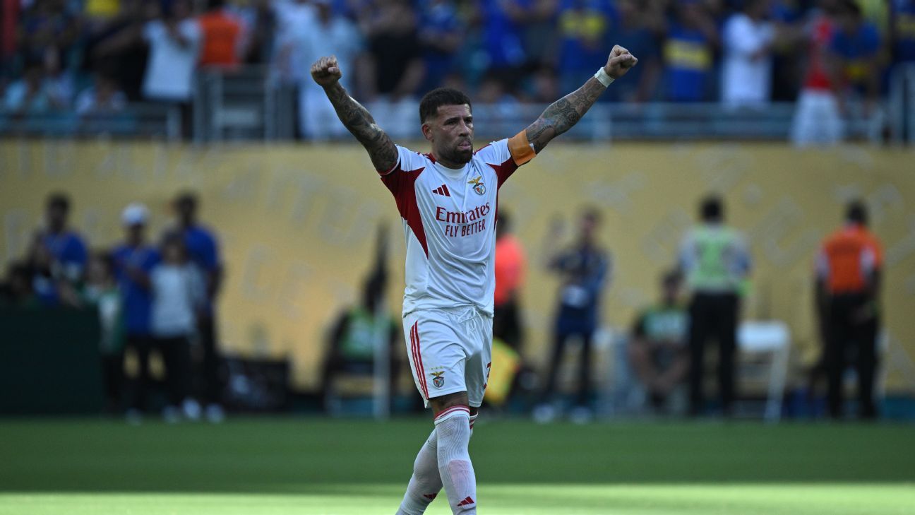 River oficializó a Otamendi: Los números del defensor en su última temporada con Benfica