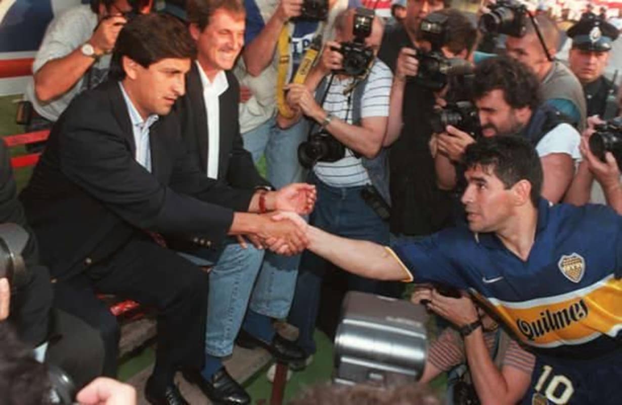 Ramón Díaz Diego Maradona
