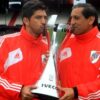 Ramón Díaz y Emiliano Díaz