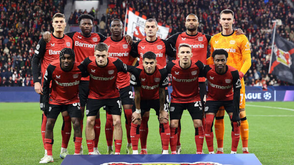 Palacios es la figura del Bayer Leverkusen.