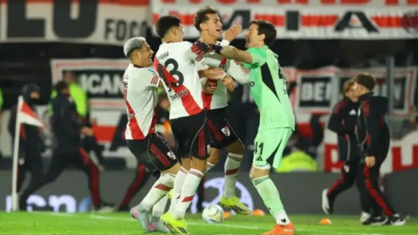 Santiago Beltrán fue el mejor de River en el primer semestre de 2026.