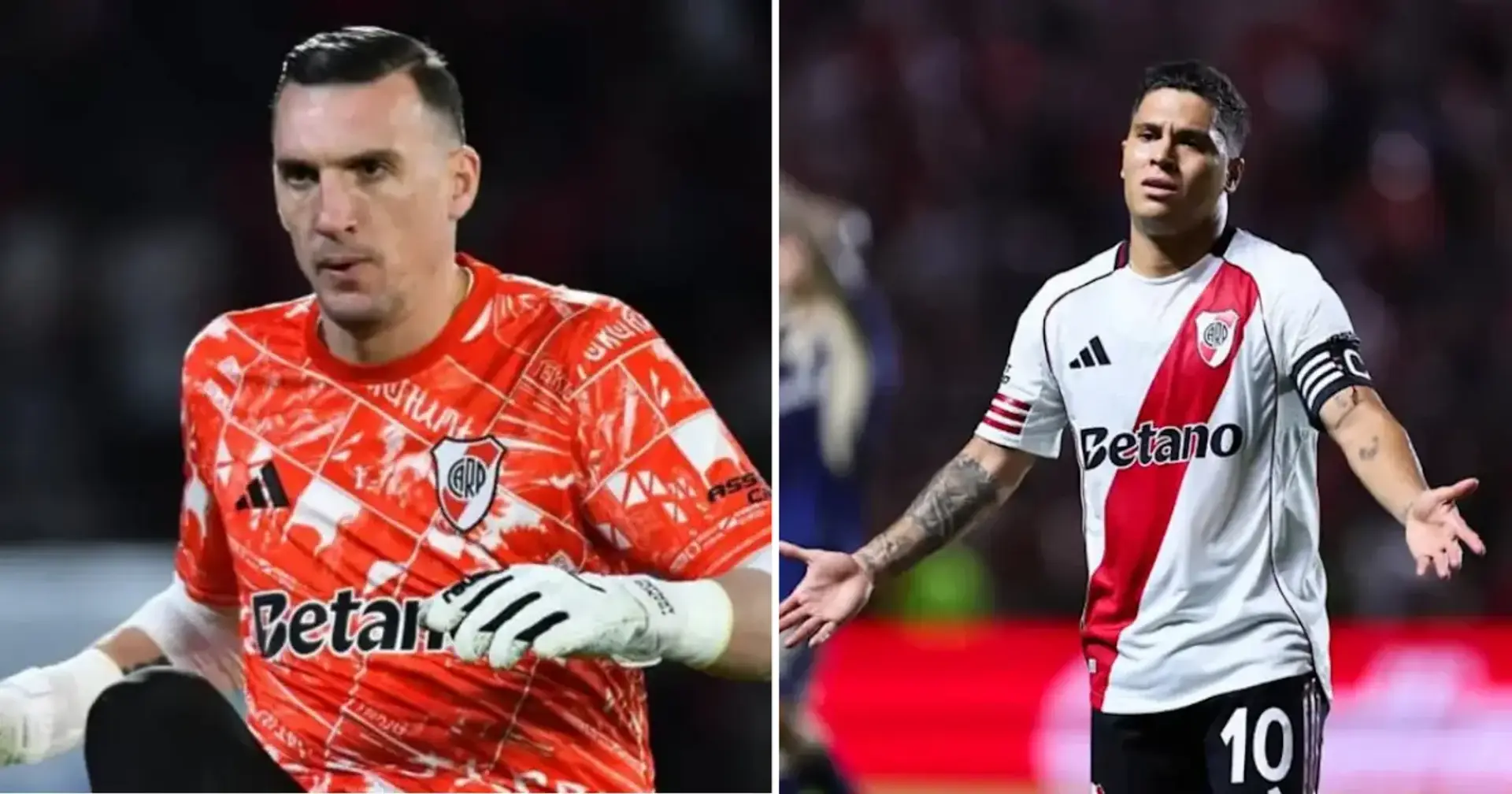 Quintero y Armani son dos de los jugadores más queridos por los hinchas