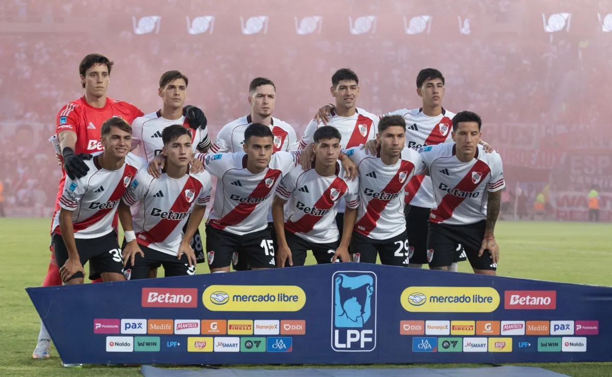 Santiago Beltrán fue el mejor jugador de River en la primera parte del año.