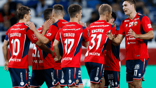 Luciano Gondou juega en el CSKA de Moscú.