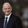 Gianni Infantino quedó sorprendido por la hinchada millonaria.