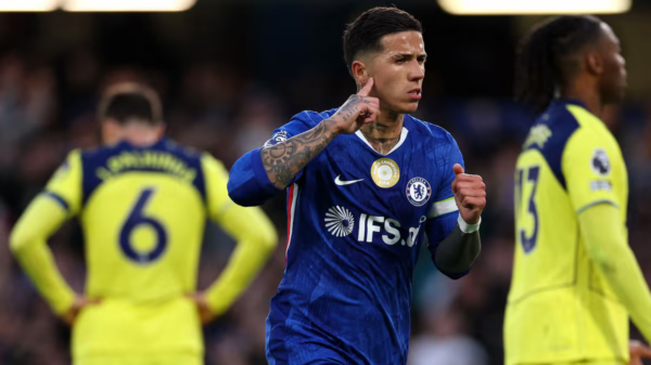 Enzo Fernández es el líder futbolístico del Chelsea.