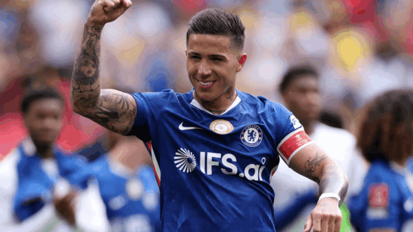 Enzo Fernández es el capitán del Chelsea.