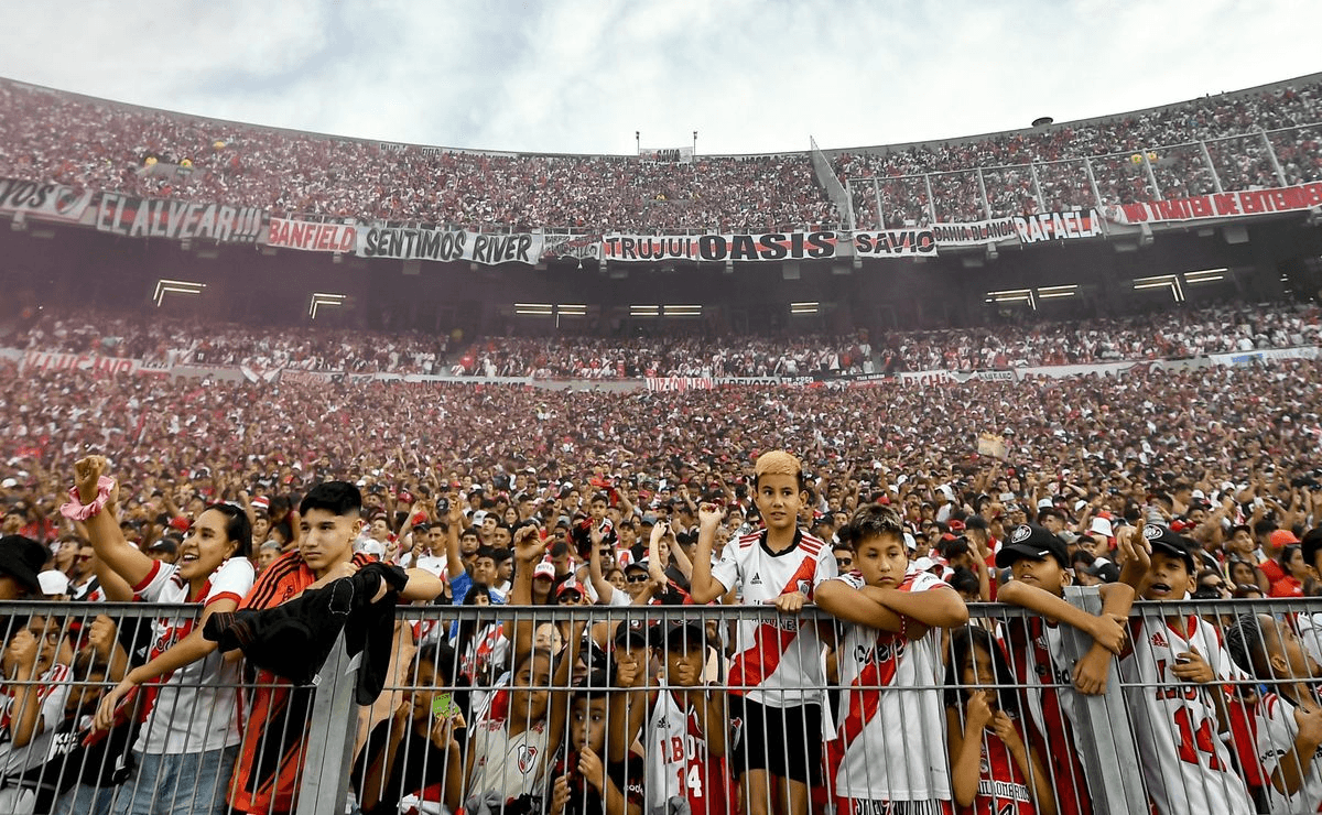 River es el club más popular y convocante de Argentina y el mundo.