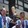 Exequiel Palacios y Enzo Fernández.