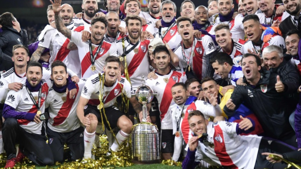 De La Cruz fue parte del equipo que le ganó la final de la Libertadores 2018 a Boca
