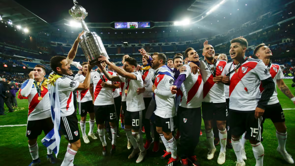 Pratto marcó dos goles en las finales de la Copa Libertadores 2018 que River le ganó a Boca