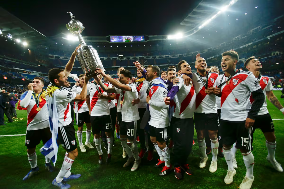 Pratto marcó dos goles en las finales de la Copa Libertadores 2018 que River le ganó a Boca