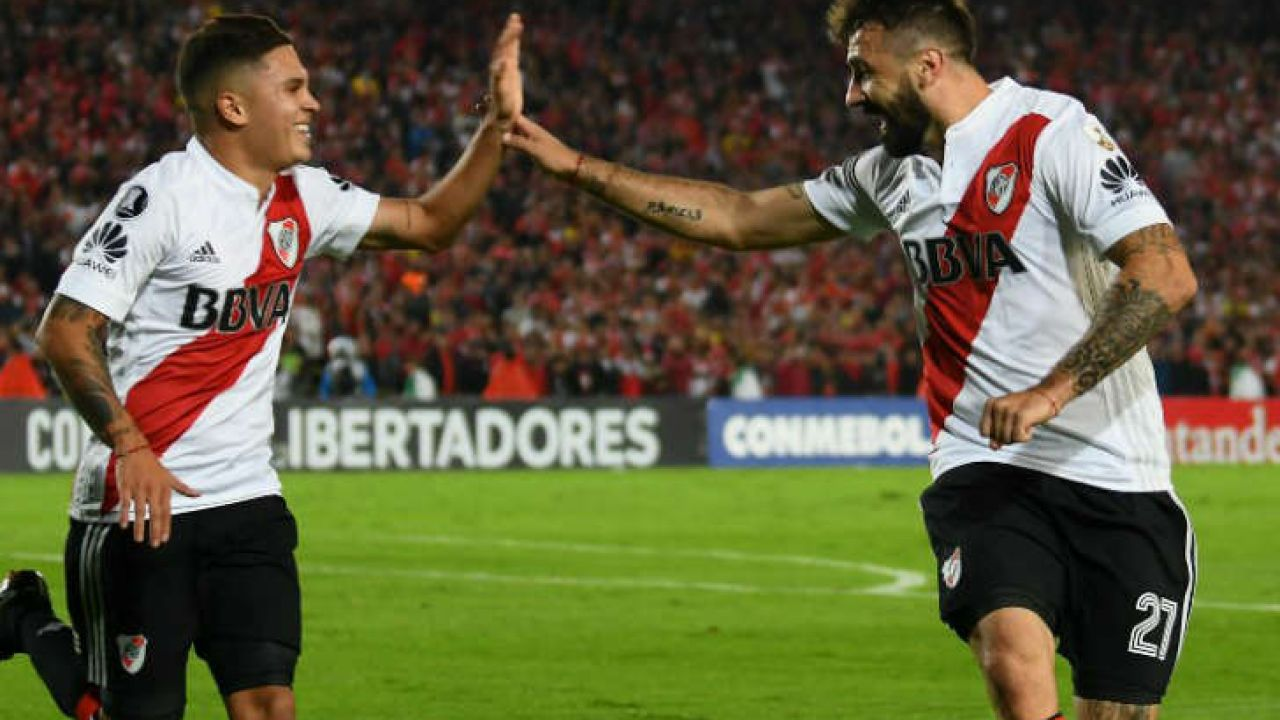 Pratto y Juanfer se entendían muy bien dentro de la cancha