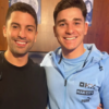Julián Álvarez y Gastón Edul