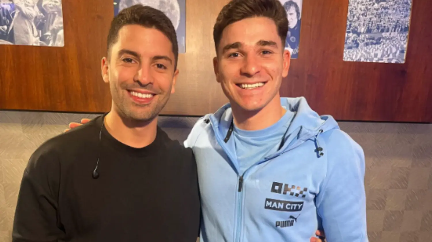 Julián Álvarez y Gastón Edul