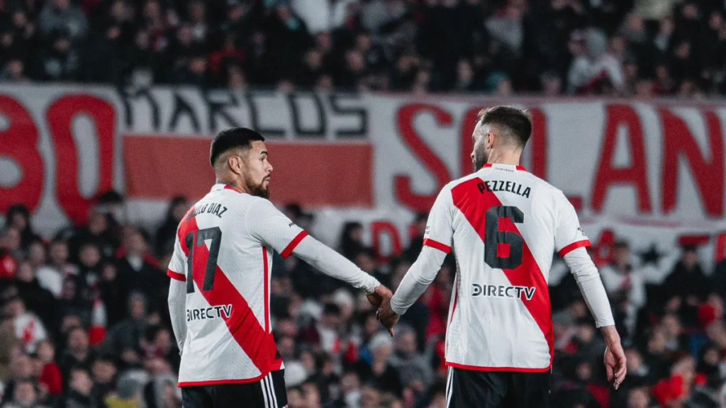 Germán Pezzella y Paulo Díaz