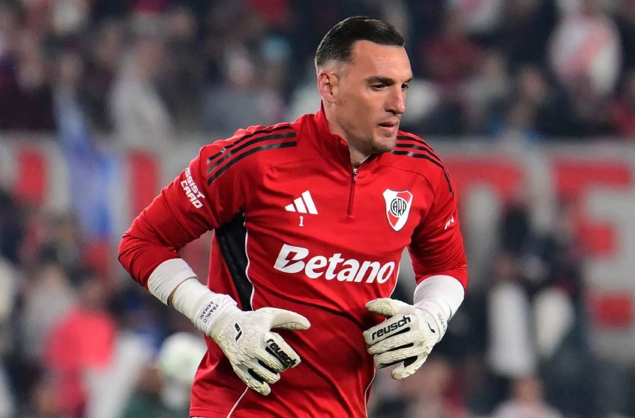 Franco Armani puede irse de River en las próximas semanas.
