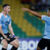 Le gusta a Coudet: River vuelve a seguir de cerca a un delantero uruguayo