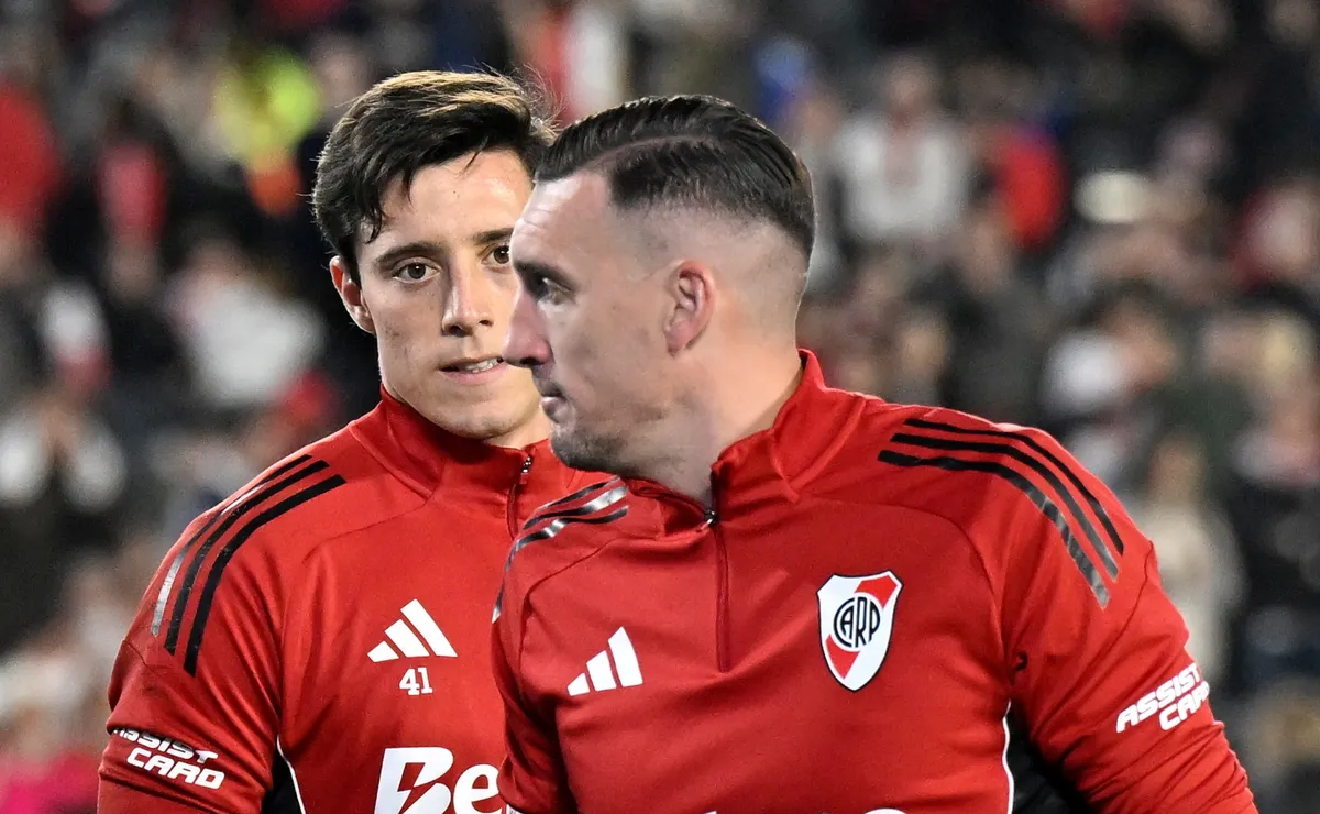 Franco Armani y Santiago Beltrán