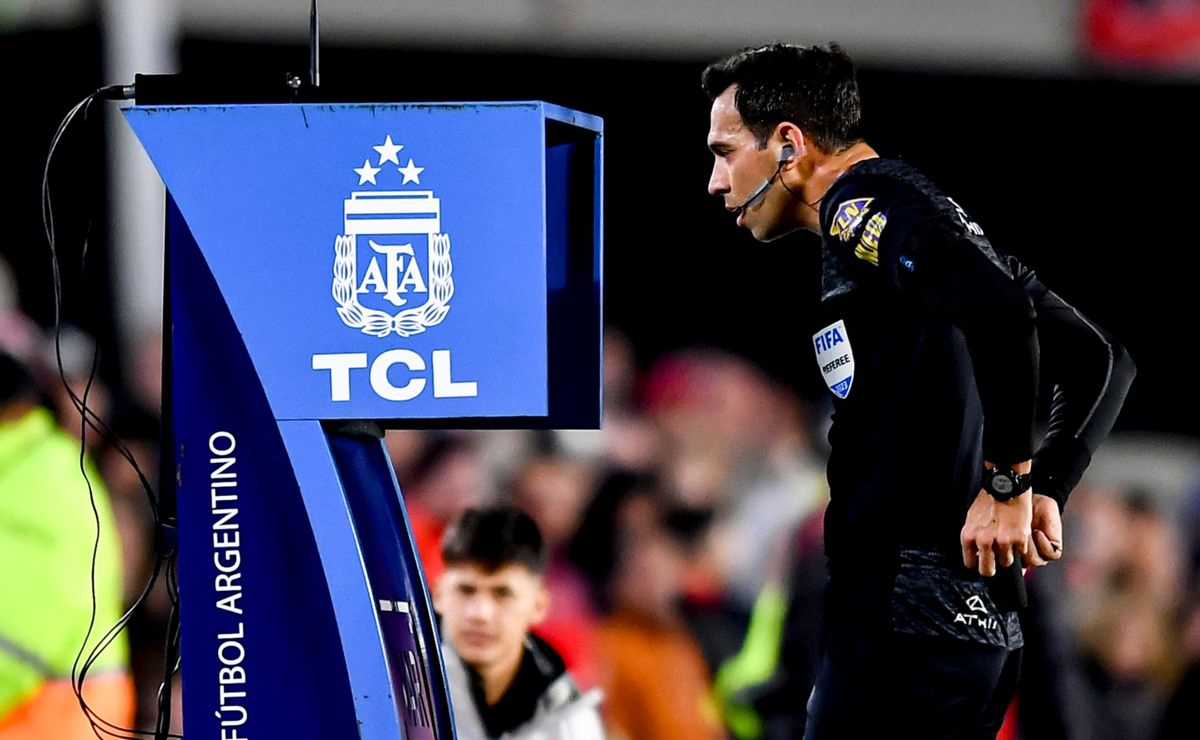 Arbitraje del fútbol argentino.